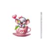 O1CN01B0SDM028oRJvz3d0r_2220757537979-0-cib Wholesale Cute Animal Series Acrylic Keychains for Valentine's Day