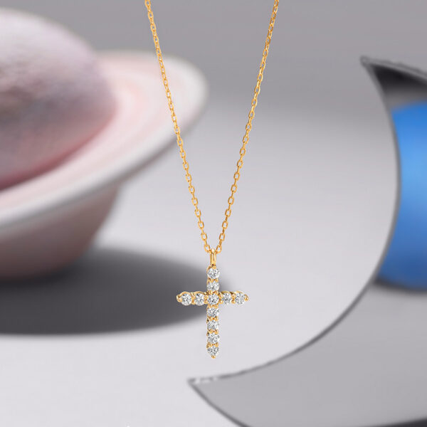 Wholesale Cross Necklace Full Diamond Necklace