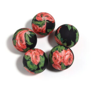 Camellia (non-porous) / Diameter 15mm, aperture 2.4mm, 5 pieces/pack