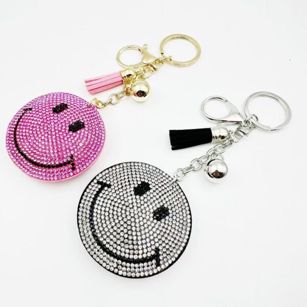 Wholesale creative smiling face bag pendant