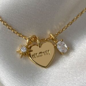 mom love necklace
