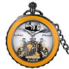 Wholesale Retro Creative Magic Eagle Snake Music Octave Box Pocket Watch