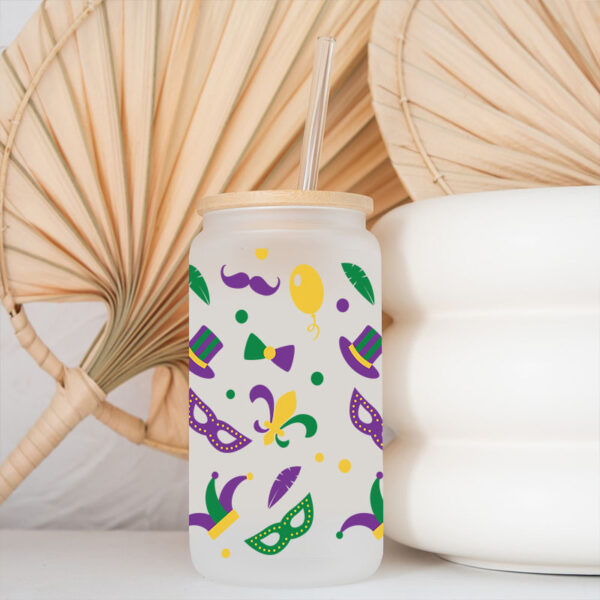 Wholesale UV transfer sticker for glass cups crystal label crystal sticker 16OZ UV DTF WRAPS