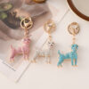 O1CN01BBfo1c2A5DKAeYLkj_1874418151-0-cib Wholesale Colorful Zodiac Dog Rhinestone Metal Keychain