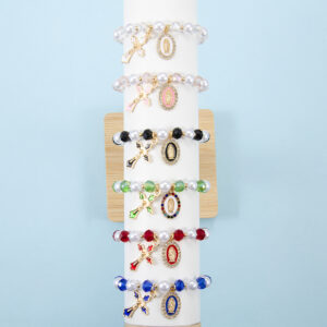 O1CN01BCtLRg1RxZj2s9iec_2220646552178-0-cib Wholesale Diamond-encrusted cross series bracelet