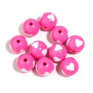 rose red / 12mm * 2.8 holes 1g/one