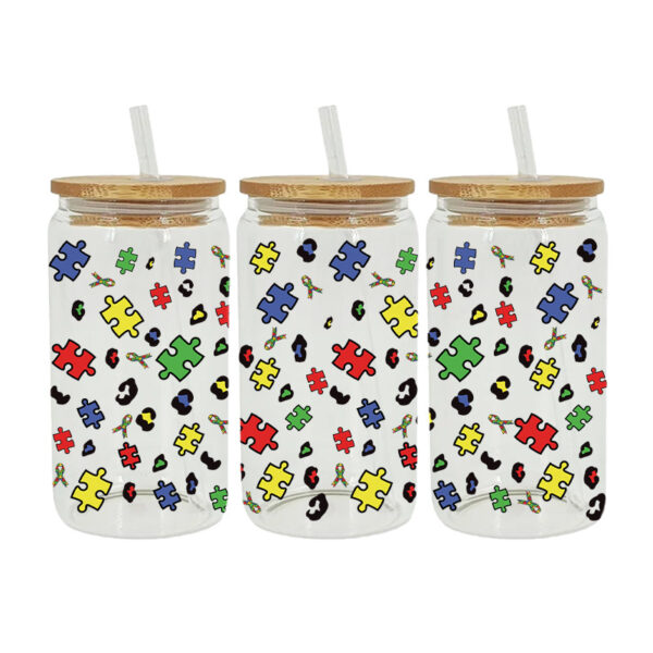 O1CN01BFeRTt2HYiBaaVOsN_1575589163-0-cib Wholesale Colorful Cartoon Puzzle 16oz Cup UV DTF Wraps