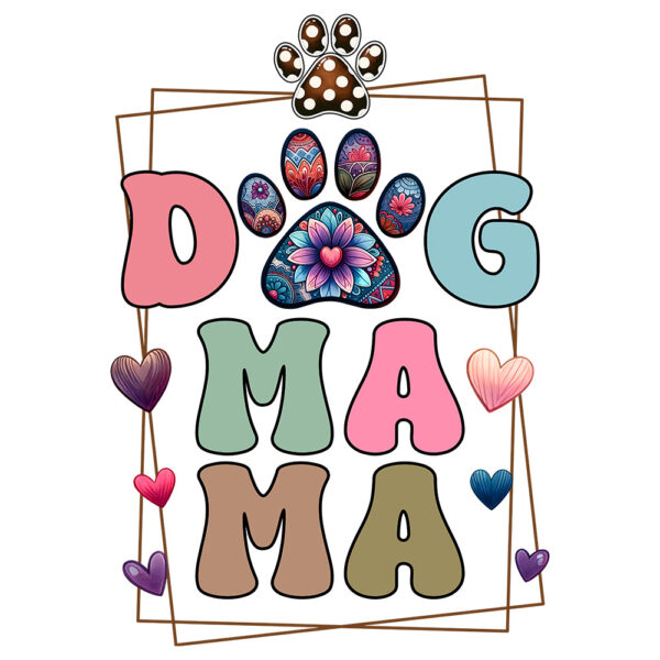 Wholesale painting factory for dog mother painting stickers T-shirt thermal transfer painting stickers st