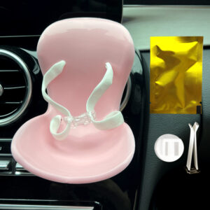 Light pink rope chair + fragrance box + clip + fragrance tablets