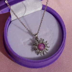 Rotatable necklace (silver)