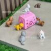 Wholesale Cartoon Cute Mini Dog Cat Pet Doll Accessories