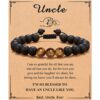 Wholesale Tiger Eye Stone Round Bead Black Matte Bracelet