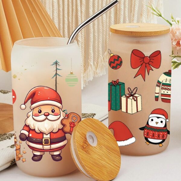 Wholesale UV Transfer Paste Glass Crystal Label Crystal Paste Special Paste for 16oz Glass C 23cmX11cm