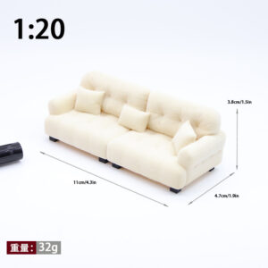 【1:20】cream sofa