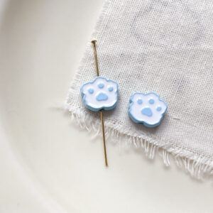 8#Puppy footprints-blue (one)