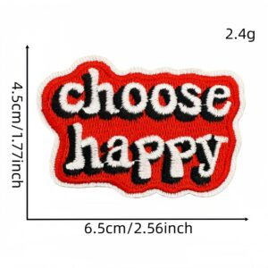 Red series cloth stickers 14 #