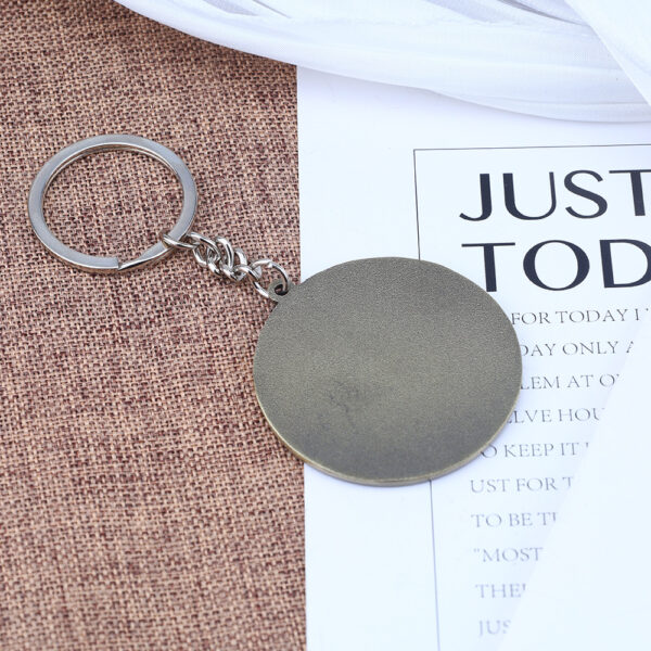 Wholesale Game Peripherals Retro Metal Keychain Pendant