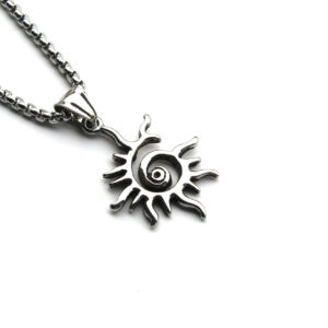 Spiral + stainless steel chain