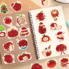 Wholesale 50ps Cartoon Apple Paradise Red Stickers