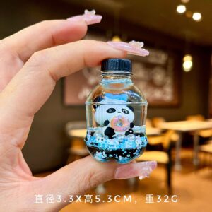 [Soda Bottle] Snow Panda / Quantity without keychain: 1 piece
