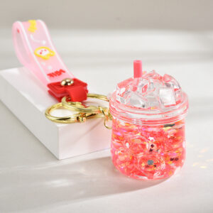 Iceberg [red] / Keychain + luminous oil bottle