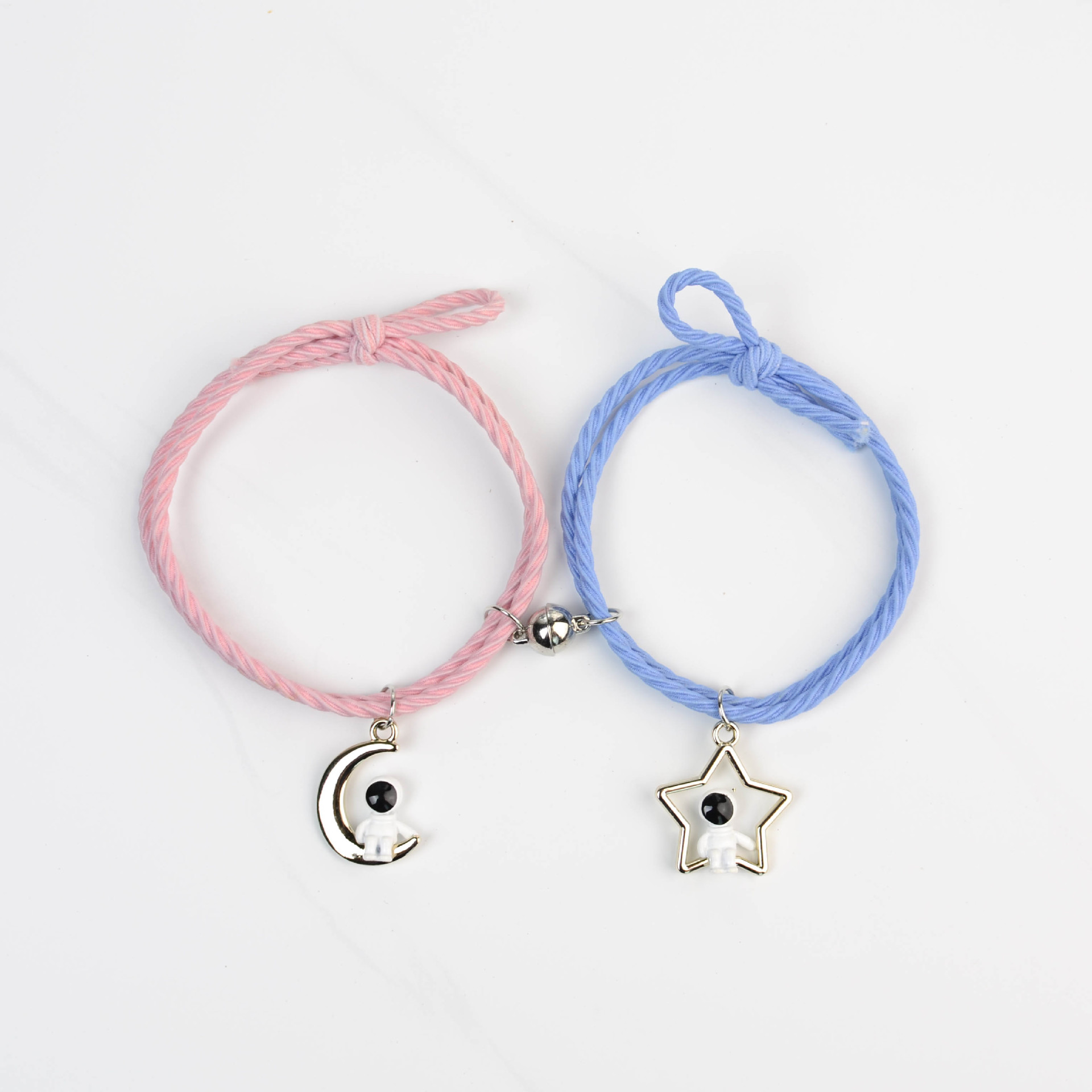 Wholesale Cole Bracelet Send Boyfriend Magnetic Suction Hand Rope Astronaut Bracelet