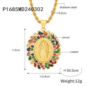 P1685-Gold Necklace