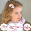 Wholesale Children's Sparkling Powder Ice Cream Bar Rainbow Star Hair Clip