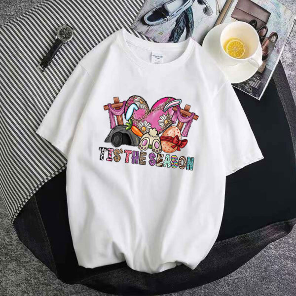 O1CN01BjXIIm29pdnJmUbyH_2210190898117-0-cib Wholesale Cross-border wholesale Easter rabbit heat transfer stickers heat transfer stickers diy clothing canvas bag LOGO offset ironing