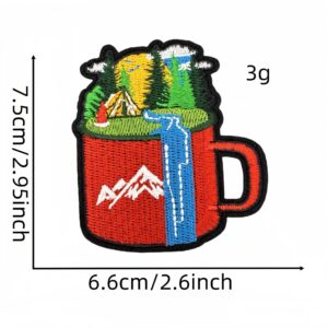 Water cup cloth sticker 6#