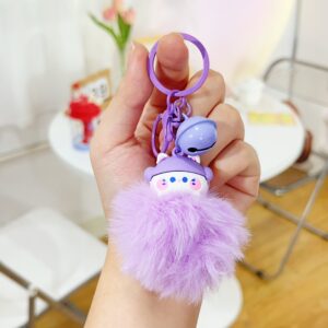 Cartoon rabbit—purple