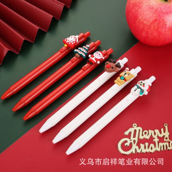 Wholesale Cute Christmas 3D Retractable Pen