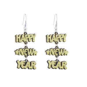 Acrylic glitter gold letters