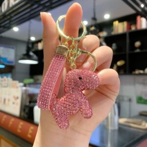 Rhinestone-studded pony (pink) / 4.5*5