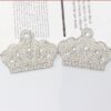 Wholesale Pearl Crown Hot Stamping Embroidery DIY Patches