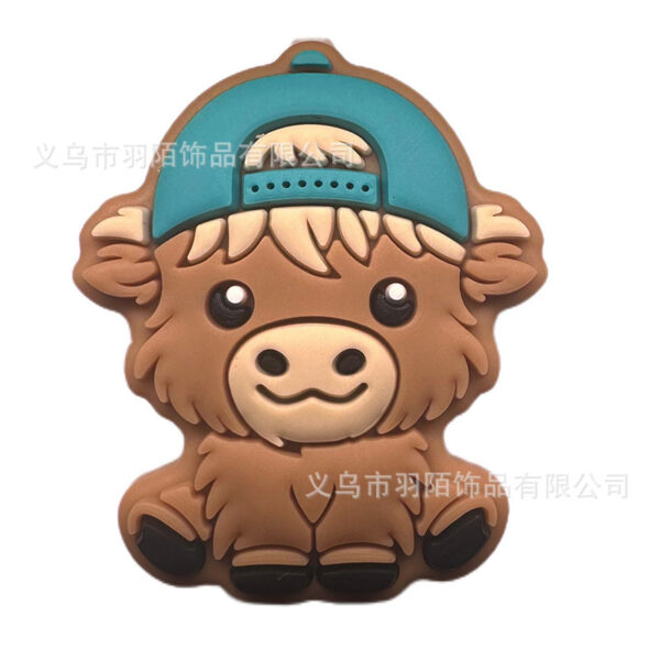 O1CN01C2GY9G1gWkd36QRi1_2214318854150-0-cib Wholesale 10pcs Cartoon Animal Cow Silicone Beads