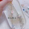Wholesale 10pcs colored crown tassel diamond beads
