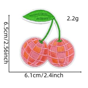 Cherry cloth patch 6#