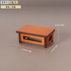 Tall square table