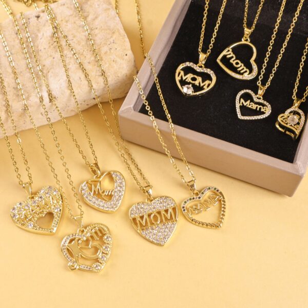 Wholesale Titanium Steel Heart Necklace