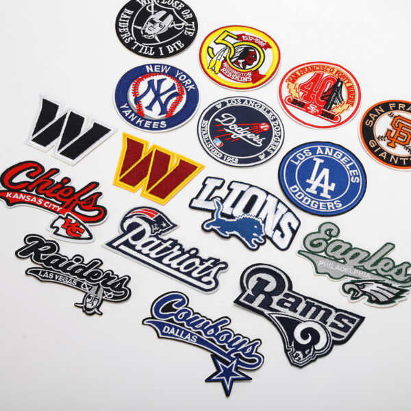 Wholesale Sports Meeting Rugby Embroidery DIY Patches