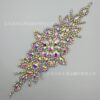 Wholesale Multi colored glass diamond flower water diamond DIY Patches