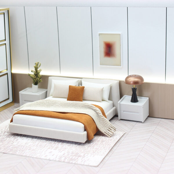 O1CN01CHUxkQ24hmsqwksmY_2212776247423-0-cib Wholesale Indoor small furniture mini bed cream style double bed