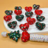 Wholesale Full Diamond Love Christmas Clay Beads