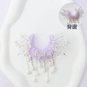 Wings moon ship purple (1 piece)