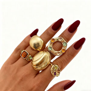 Golden shell 5-piece set