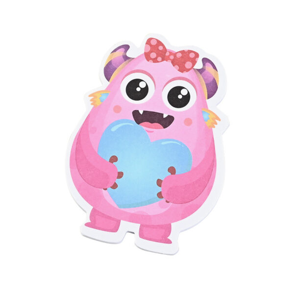 Wholesale Cartoon cute animal alien-shaped sticky notes