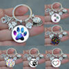 O1CN01CUkXJw1SP3T0NXZaM_2217918182238-0-cib Wholesale Dog Bowl Love My Dog Time Gemstone Keychain Pet Lover Key