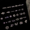 O1CN01CUkrP41kPCfP62iqm_2215803244675-0-cib Wholesale Sweet Cool Geometric Purple Diamond Open Ring