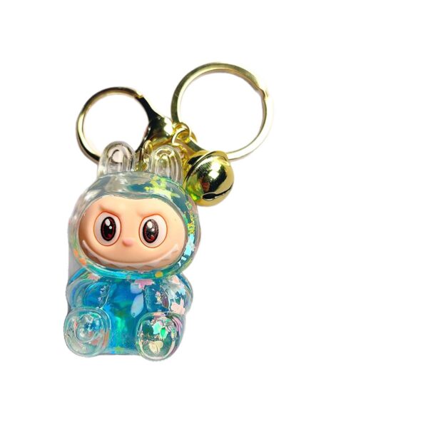 Wholesale Oil-Filled Liquid Small Pendant Creative Keychain OLY Exclusive